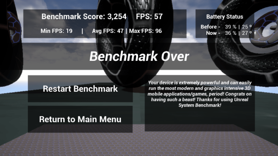 Unreal System Benchmark image