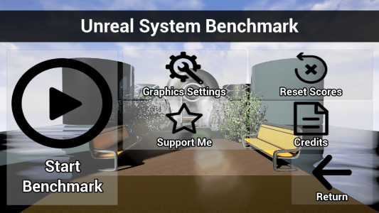 Unreal System Benchmark image